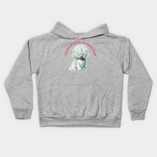 I'm Only Good At Being Bad / Cute Doggo Kids Hoodie